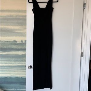 Square with me maxi dress